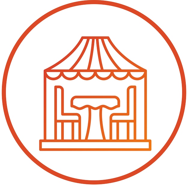 Diseño vectorial estilo icono de café
