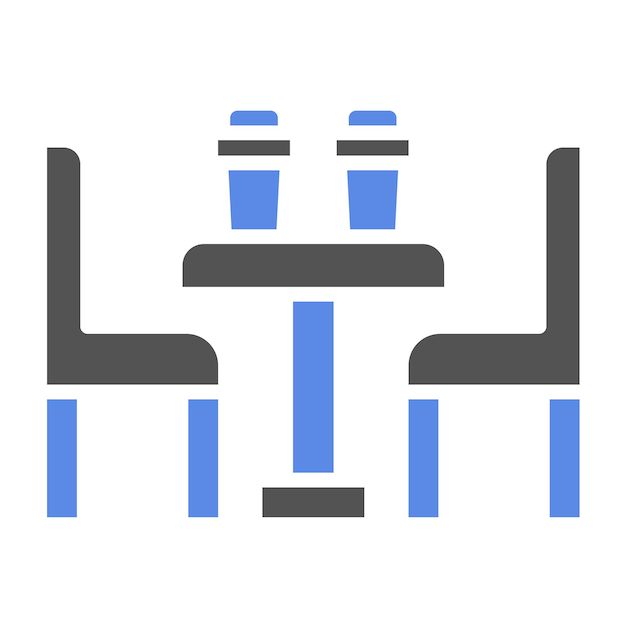 Diseño vectorial estilo icono de café