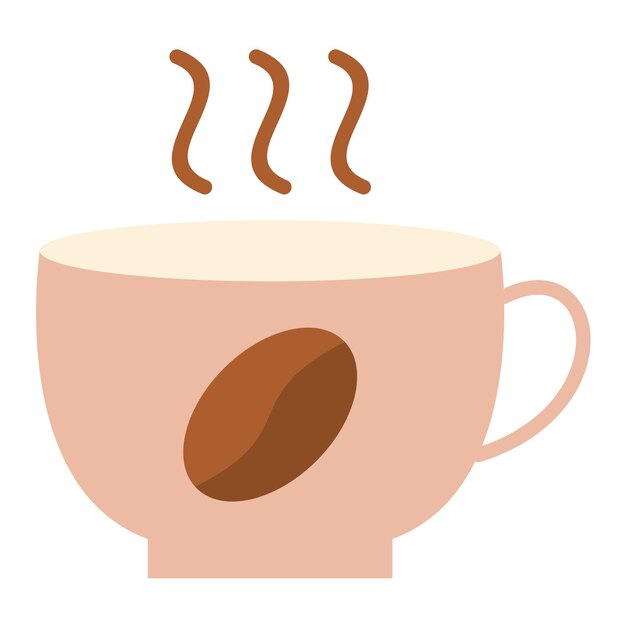 Diseño vectorial de estilo de icono de café