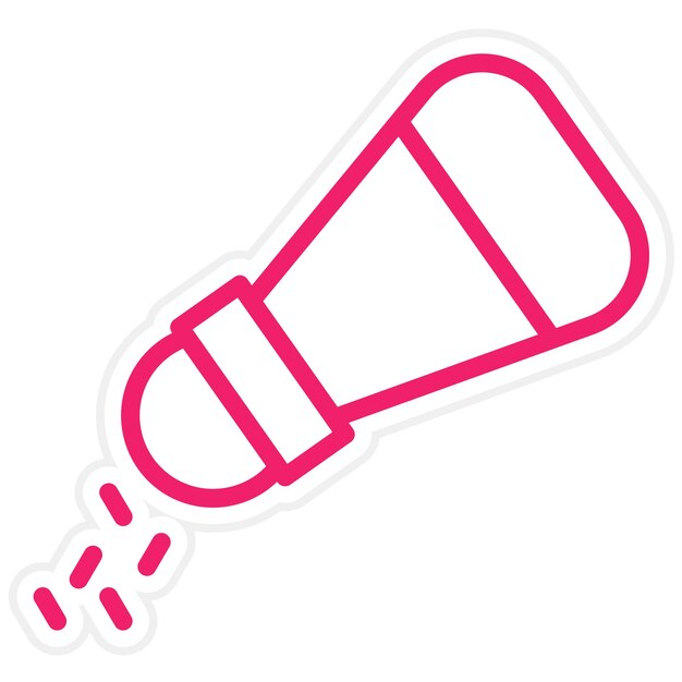 Diseño vectorial del estilo del icono de la caja de especias