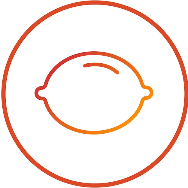 Diseño vectorial Estilo de icono de cal