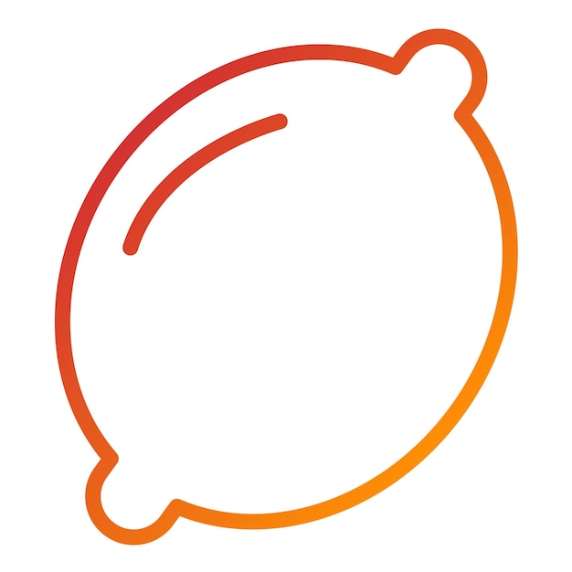 Diseño vectorial Estilo de icono de cal