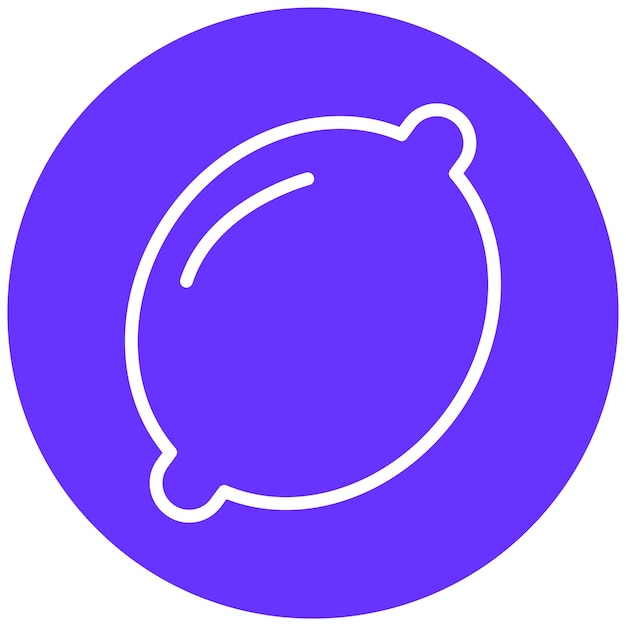 Diseño vectorial Estilo de icono de cal