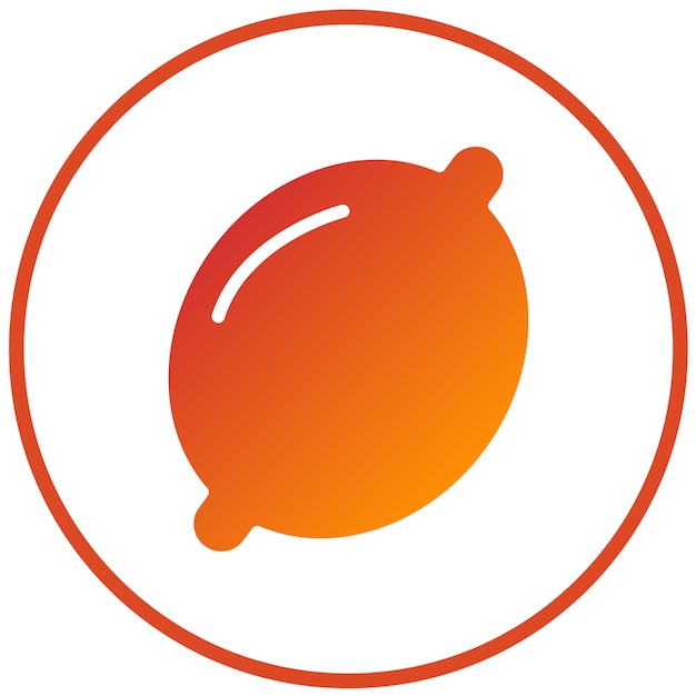 Diseño vectorial Estilo de icono de cal