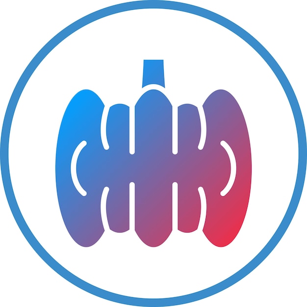 Diseño vectorial Estilo del icono de la calabaza