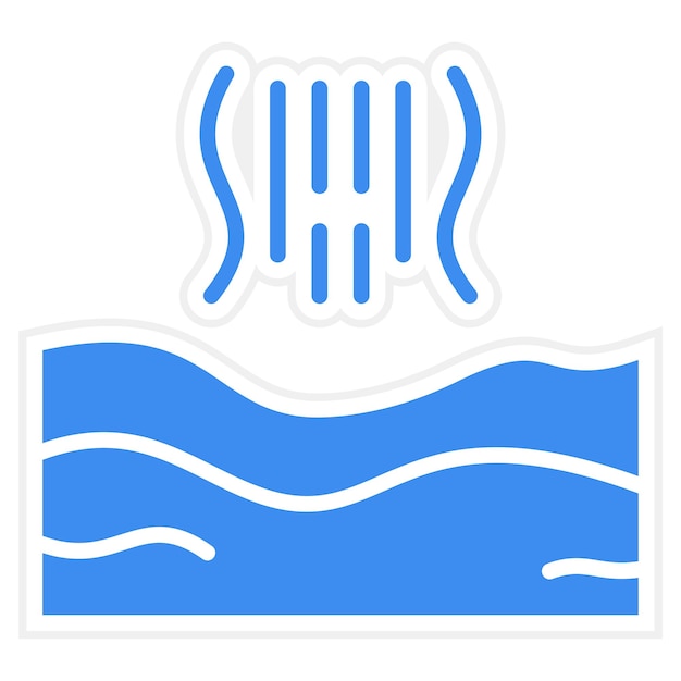 Diseño vectorial Estilo del icono de calor del desierto