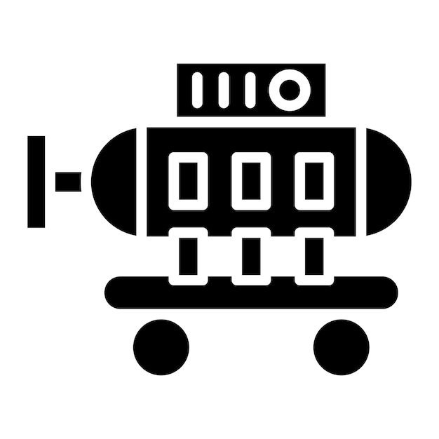 Diseño vectorial Estilo del icono de la cámara de buceo