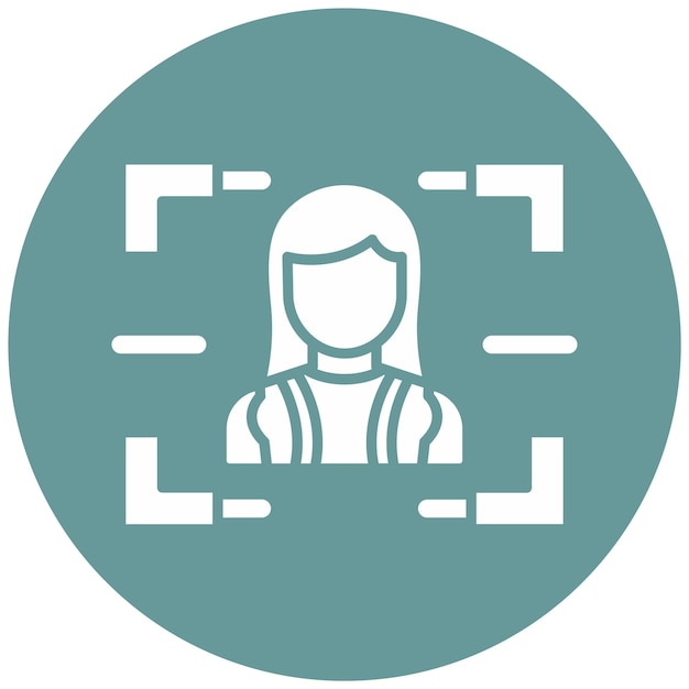 Diseño vectorial Estilo del icono de la cámara disparada