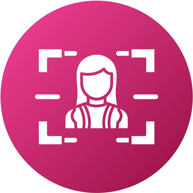 Diseño vectorial Estilo del icono de la cámara disparada