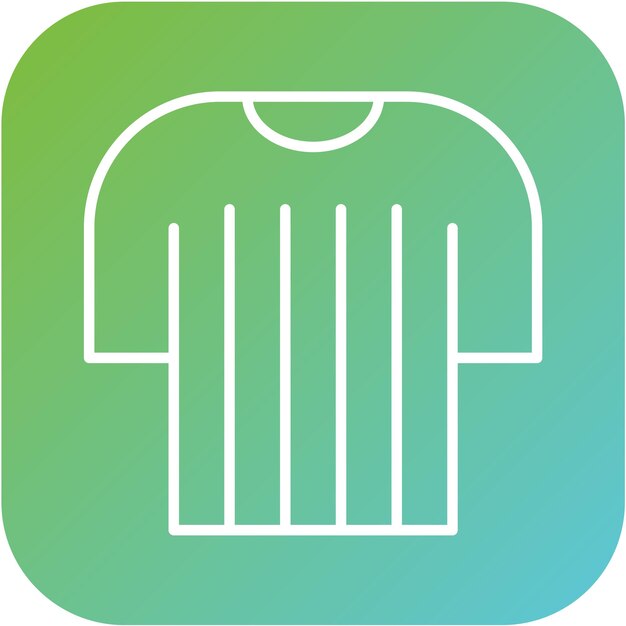 Diseño vectorial Estilo del icono de la camiseta