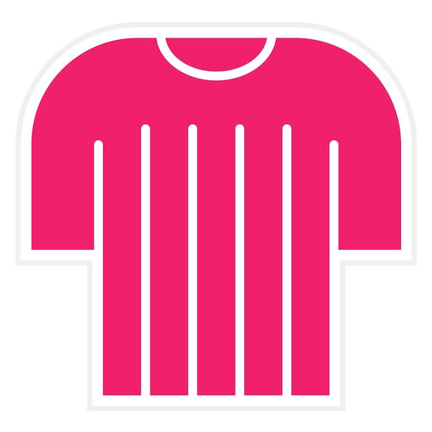 Diseño vectorial Estilo del icono de la camiseta