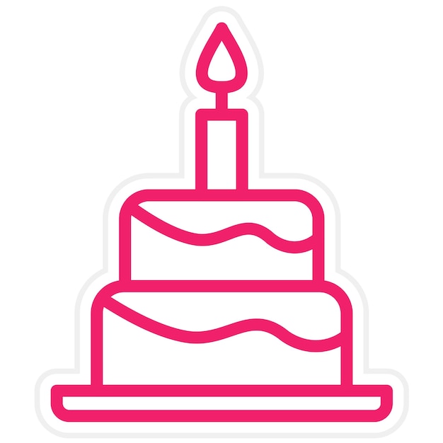 Diseño vectorial Estilo del icono de Canape