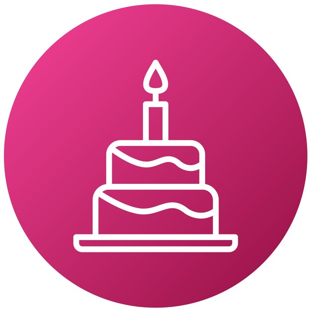Diseño vectorial Estilo del icono de Canape