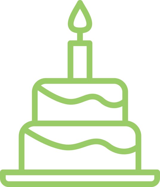 Diseño vectorial Estilo del icono de Canape