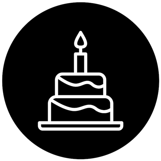 Diseño vectorial Estilo del icono de Canape