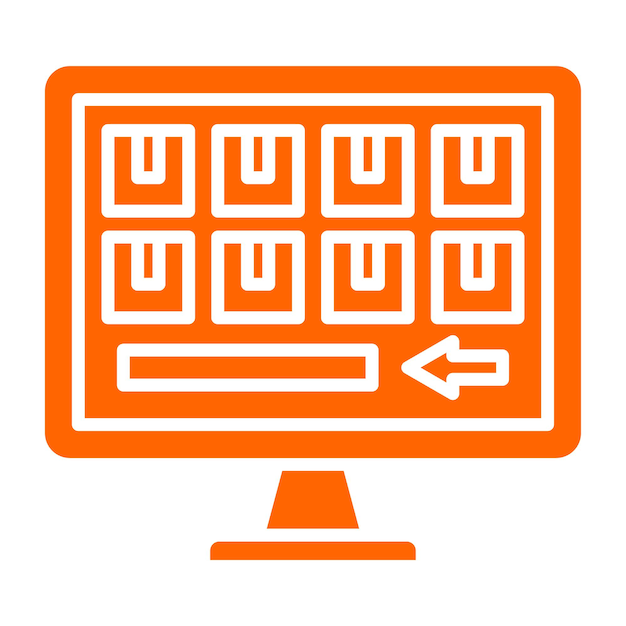 Diseño vectorial Estilo del icono de la cantidad de compra inicial