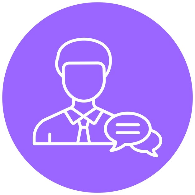 Diseño vectorial de estilo de icono de canto