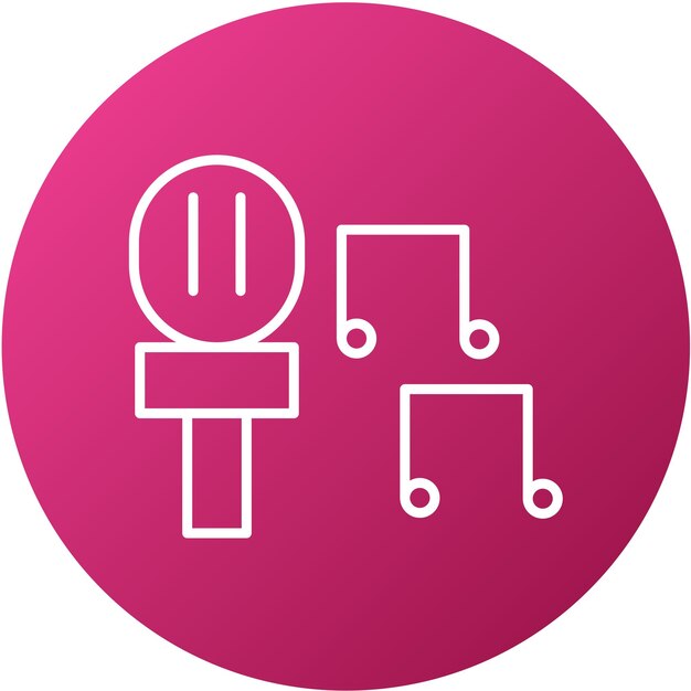 Diseño vectorial de estilo de icono cantor