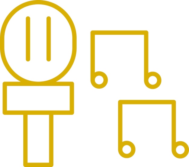 Diseño vectorial de estilo de icono cantor