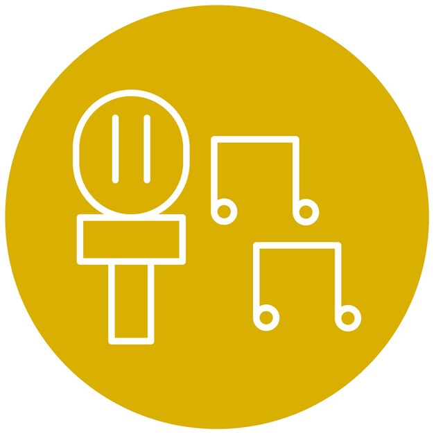 Diseño vectorial de estilo de icono cantor