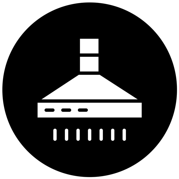 Vector diseño vectorial estilo del icono del capó