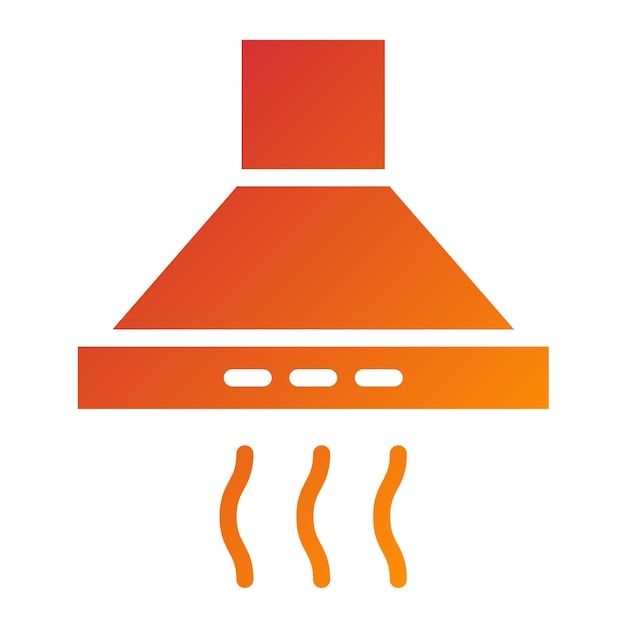 Diseño vectorial del estilo del icono de la capucha