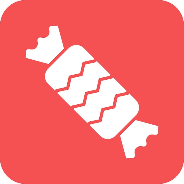 Diseño vectorial de estilo de icono de caramelo