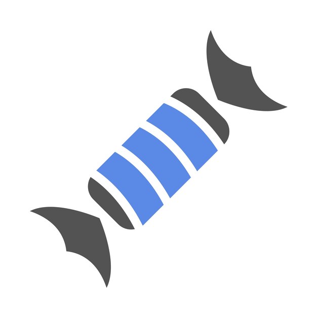 Diseño vectorial de estilo de icono de caramelo