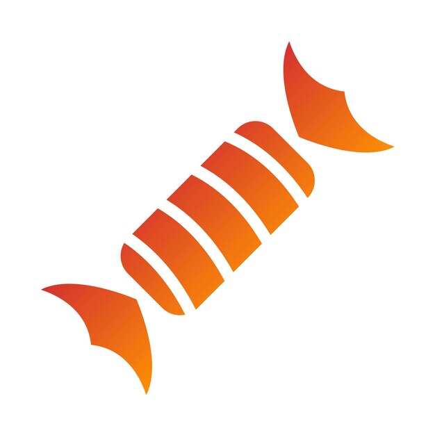 Diseño vectorial de estilo de icono de caramelo