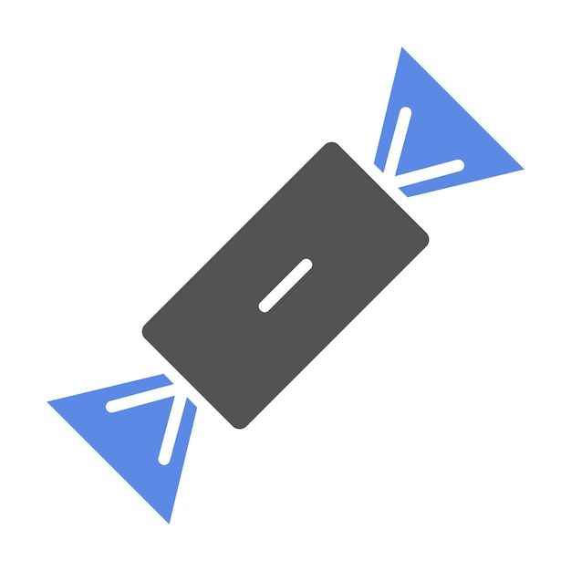 Diseño vectorial de estilo de icono de caramelo