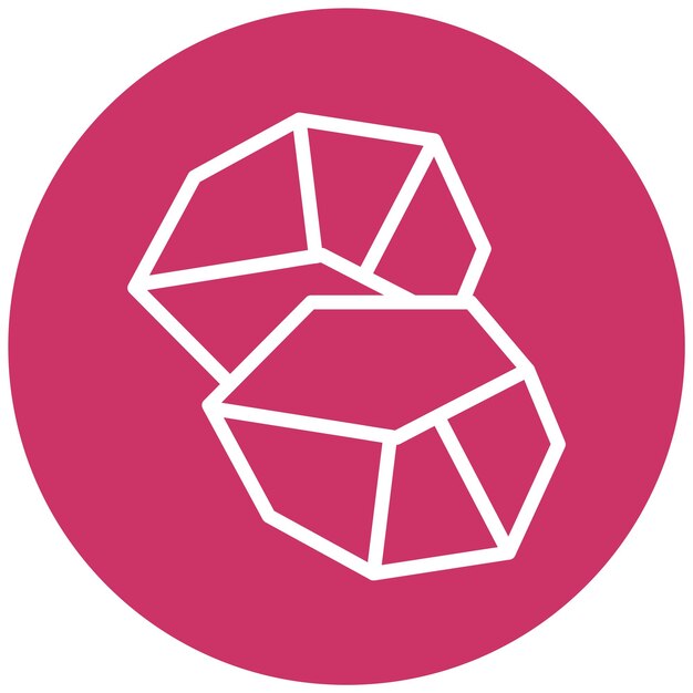 Diseño vectorial Estilo de icono de carbón
