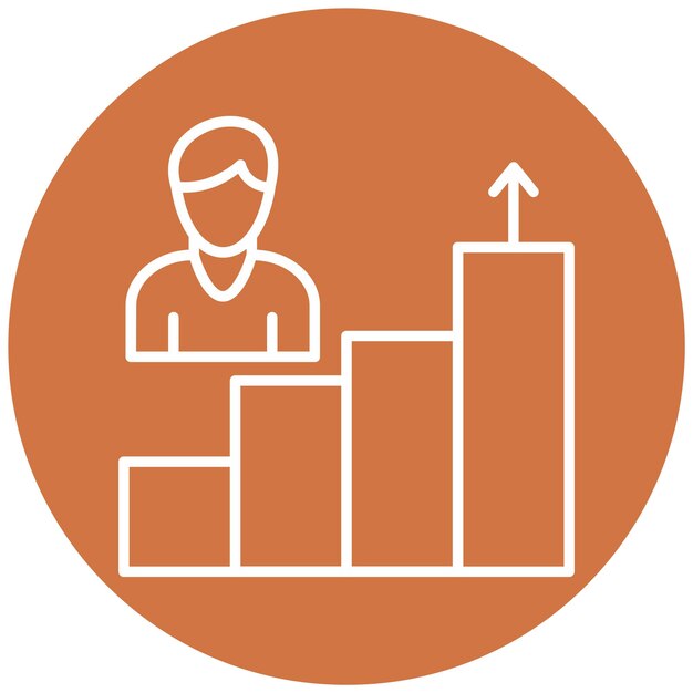 Diseño vectorial Estilo del icono de la carrera
