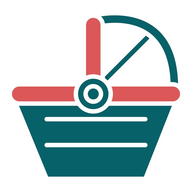 Diseño vectorial Estilo del icono de Carrycot