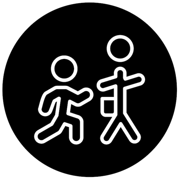 Diseño vectorial Estilo del icono del carterista