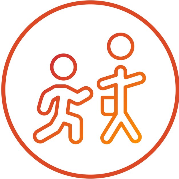 Diseño vectorial Estilo del icono del carterista