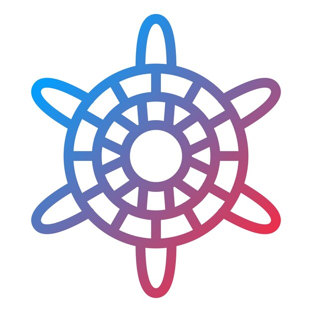 Diseño vectorial Estilo del icono del casco