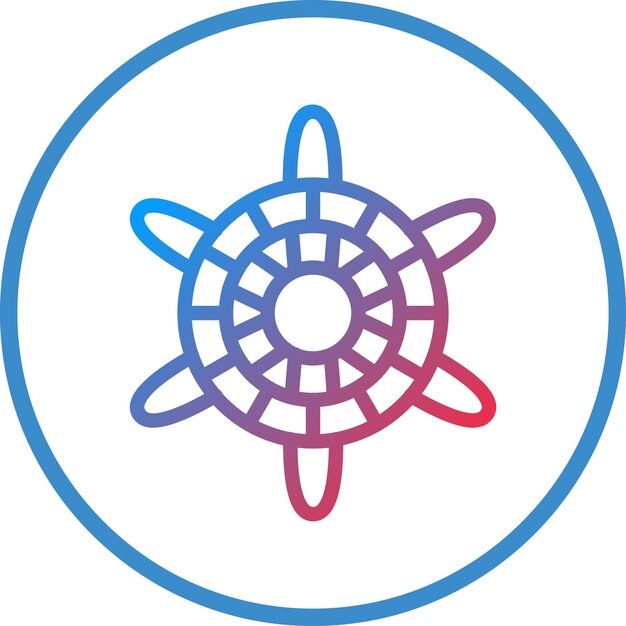 Diseño vectorial Estilo del icono del casco