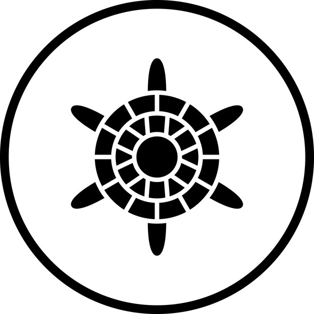 Diseño vectorial Estilo del icono del casco