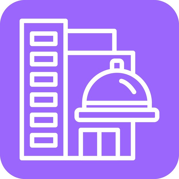 Diseño vectorial Estilo de icono de catering corporativo