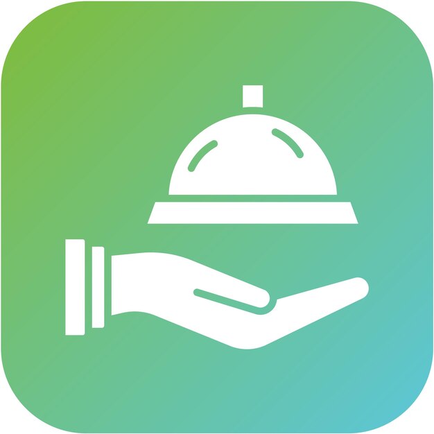 Diseño vectorial Estilo de icono de catering