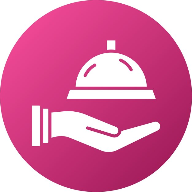 Diseño vectorial Estilo de icono de catering