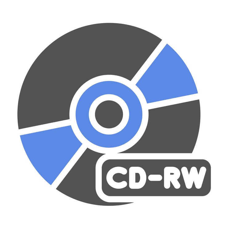 Vector diseño vectorial estilo de icono cdrw