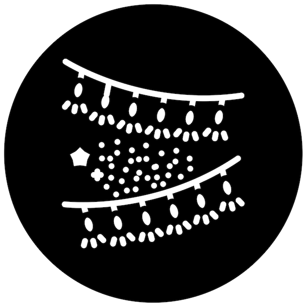 Diseño vectorial Estilo del icono del celebrante
