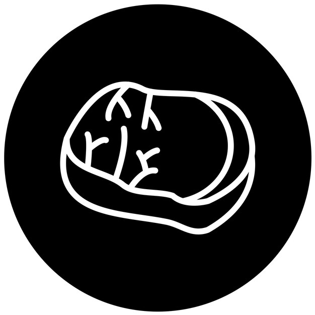 Diseño vectorial Estilo del icono de cerdo