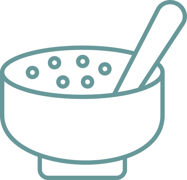 Diseño vectorial Estilo de icono de cereal