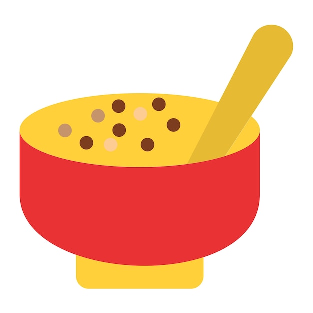 Diseño vectorial Estilo de icono de cereal