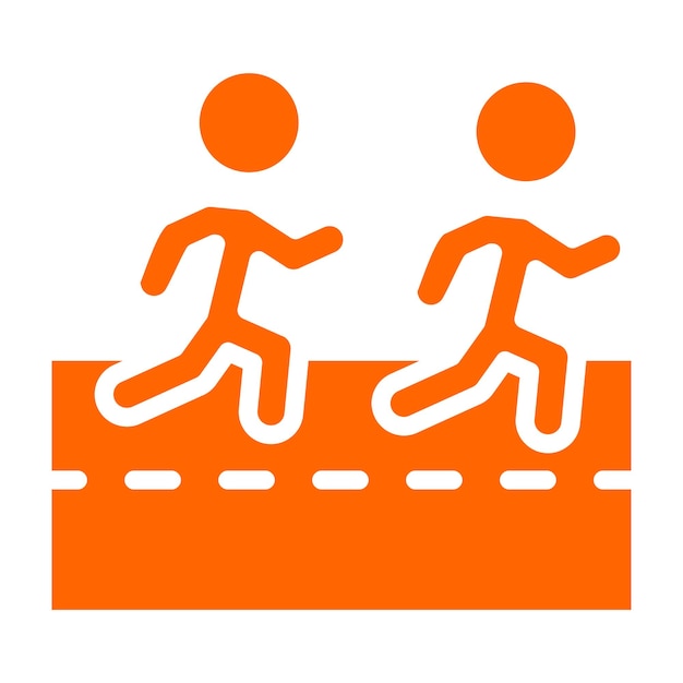 Diseño vectorial Estilo del icono Chase