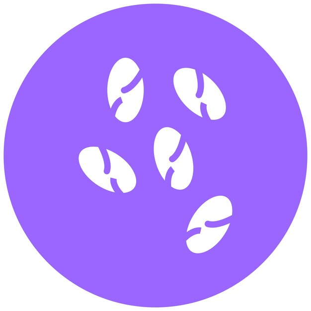 Diseño vectorial del estilo del icono Chia Charm