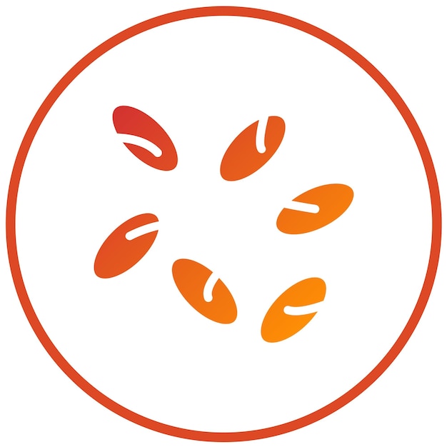 Diseño vectorial Estilo de icono Chia