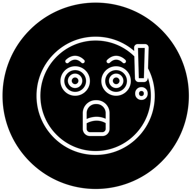 Diseño vectorial Estilo de icono con choque